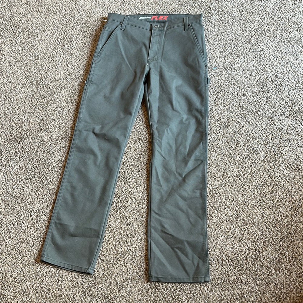 Olive Green Dickie Cargo Pants